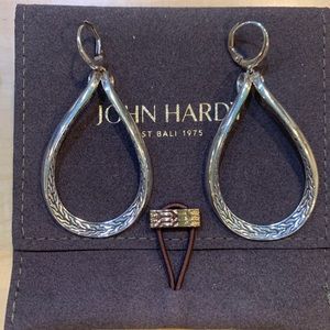 JOHN HARDY Sterling Silver Asli Classic Chain Link Drop Earrings.